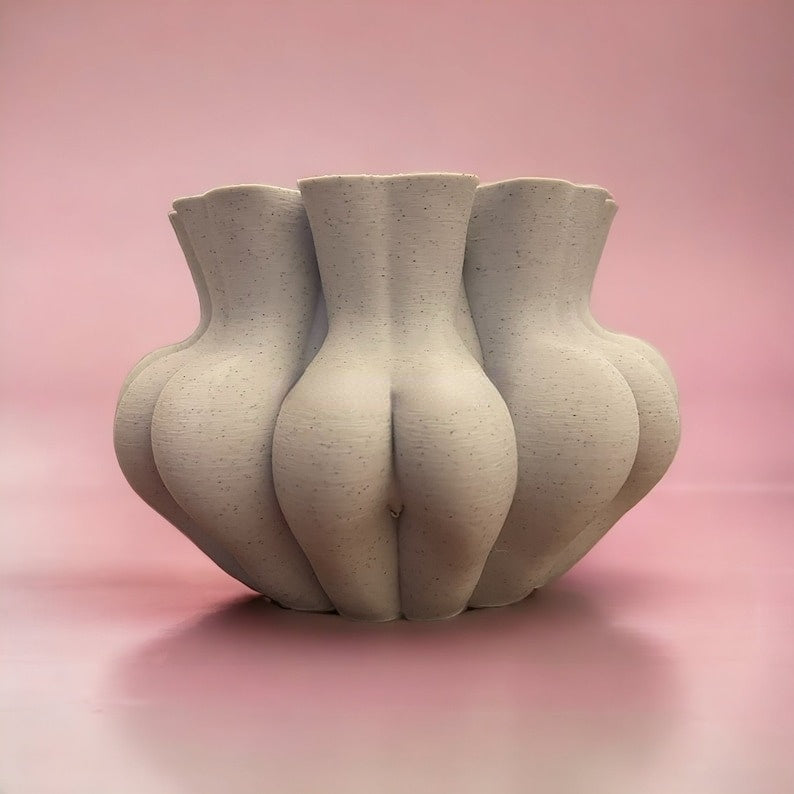 🤣 Funny Multifaced Butt Planter