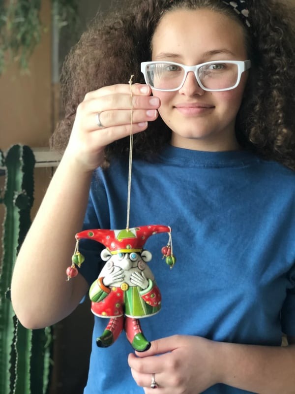 🔥Today's special offer 49% OFF 🌈Colorful Jester Bell Ornaments