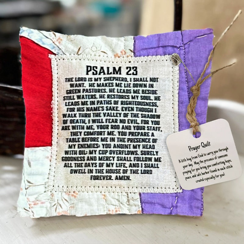 💖🎁2026 Mother's Day Gifts 50% Off--✝️Prayer Quilt with cross inside🥰