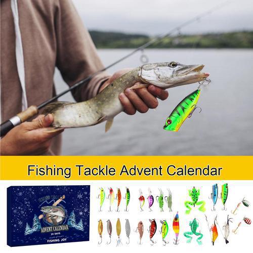 ๐24 Days Christmas Countdown Fish Tackle Set