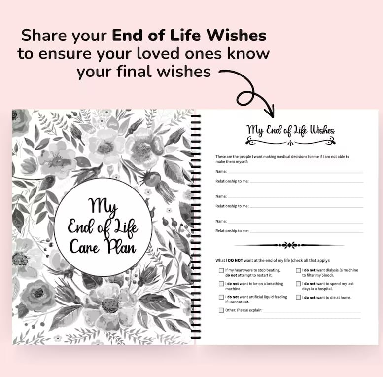🔥Fuck I'm Dead, End Of Life Planner