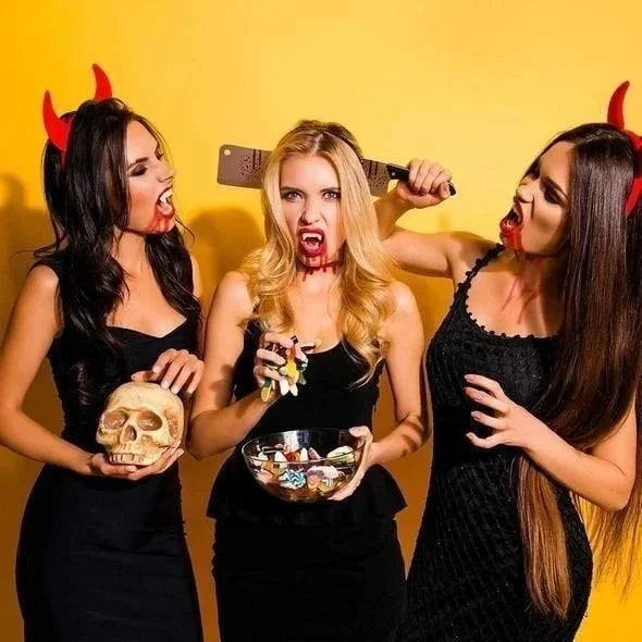 🎃👻Halloween Hot Sale🦷Automatic retractable vampire fangs💥
