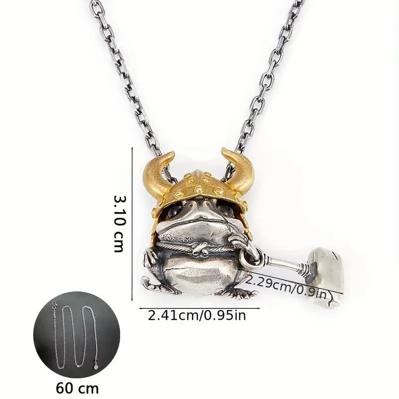 🐸Frog Warrior Necklace