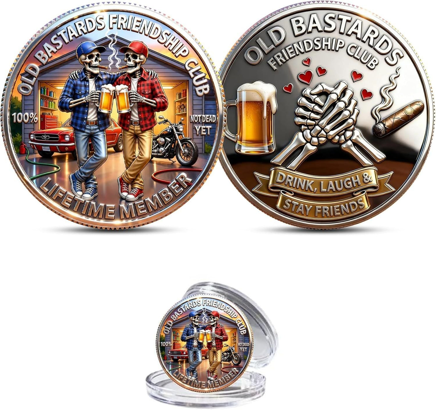 Old Friends Forever Club Coin