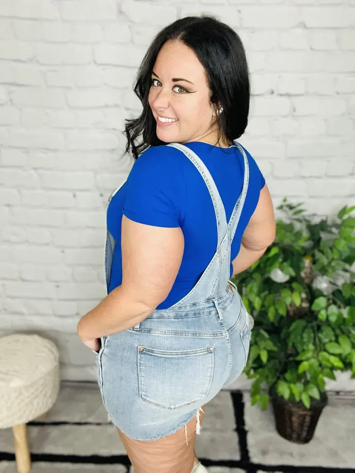 2023 Denim Overall High Rise Shorts ( Buy 2 Free Shipping )