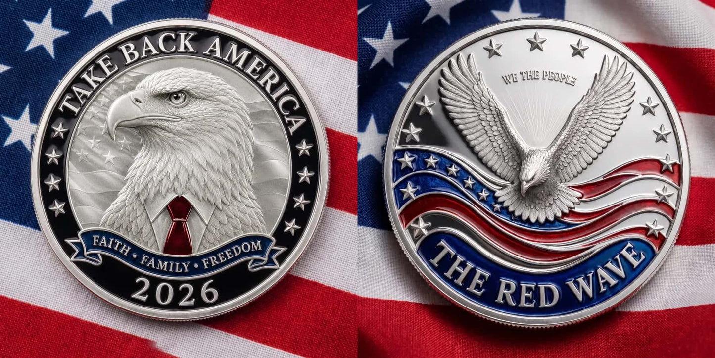 🇺🇸Flash Sale 49% OFF - Take Back America 2026 Commemorative Coin
