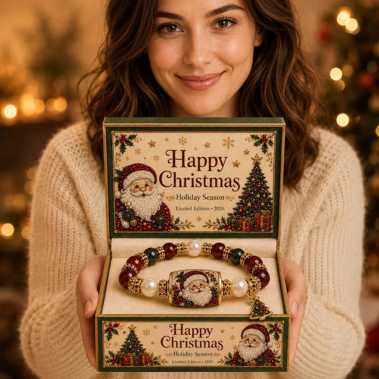 💥🎄🎄 Last Day Big Sale – 🎄 Christmas Magic Collection Bracelet — Limited Edition