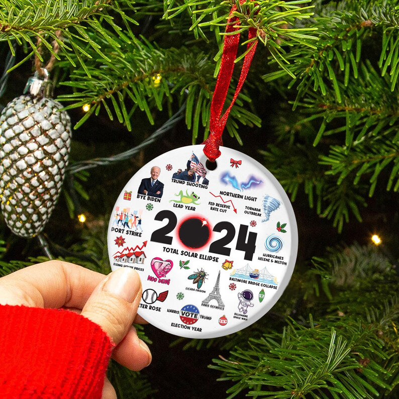 š„2024 commemorative Christmas pendantš„