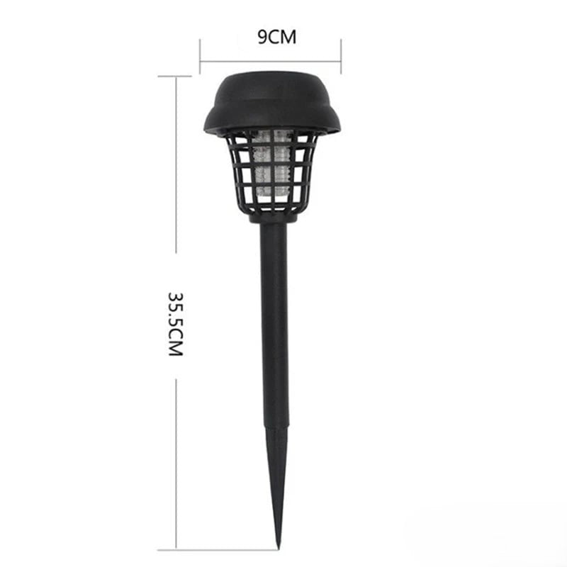 🎁2-Pack Solar Mosquito Zapper Lamp Stakes