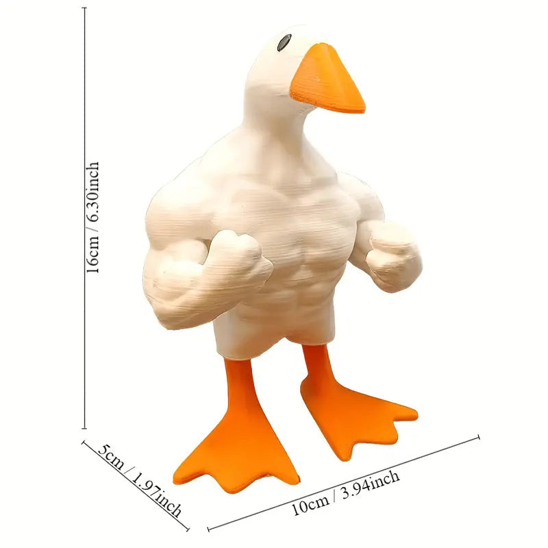π¦πͺ Muscle Duck Statue Ornament
