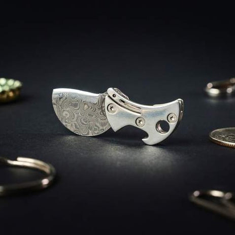 🔥Mini Titanium Compact Bottle Opener & EDC Cutter