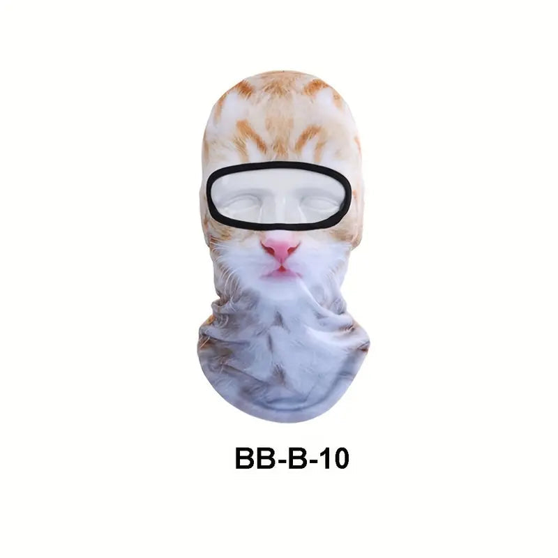 🤣Funny Men's 3D Animal Balaclavas Hat With UV Protection