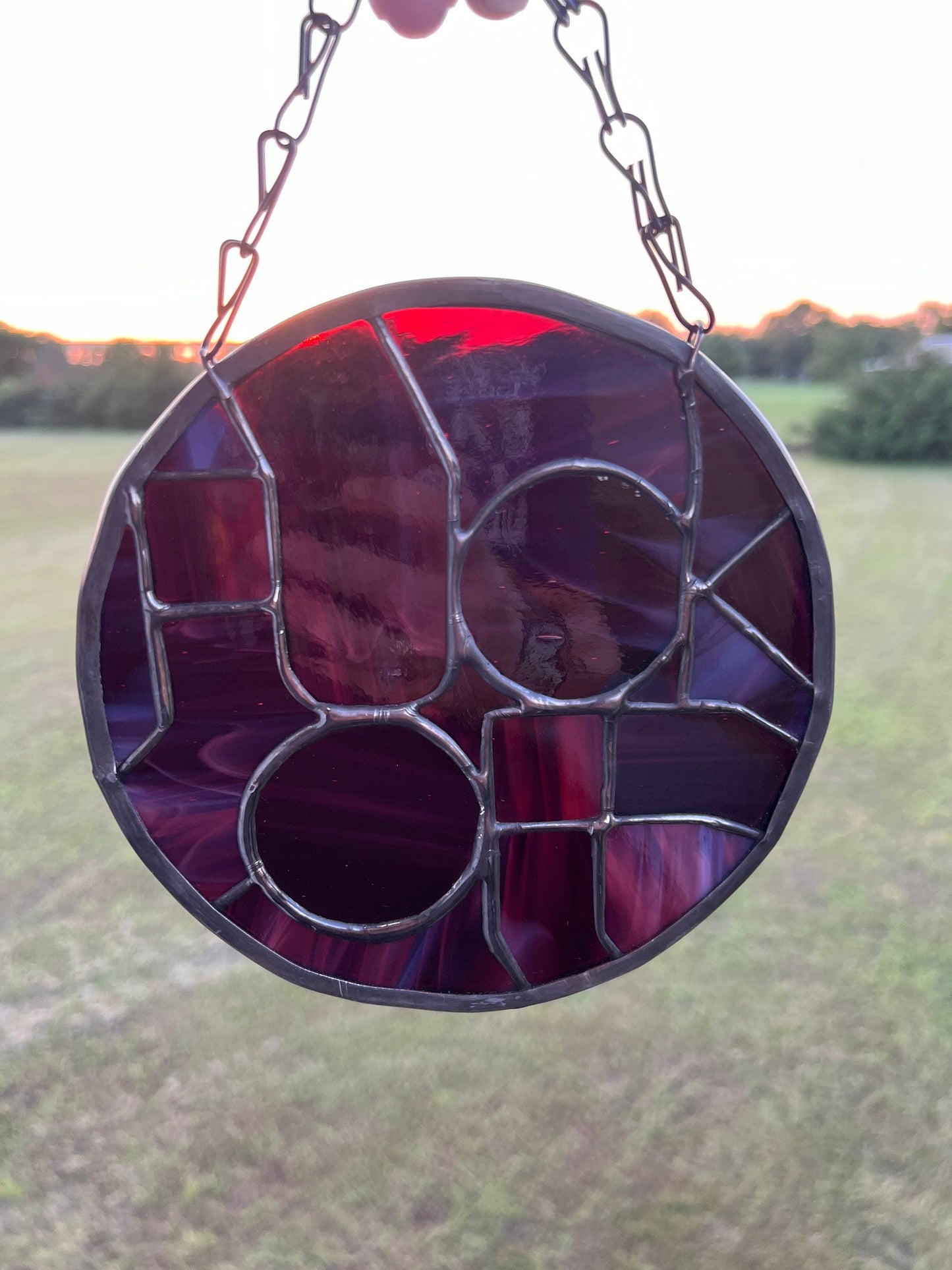 🤣Funny Saying F OFF Stained Glass Hanging -🎁Buy 2 Free Shipping