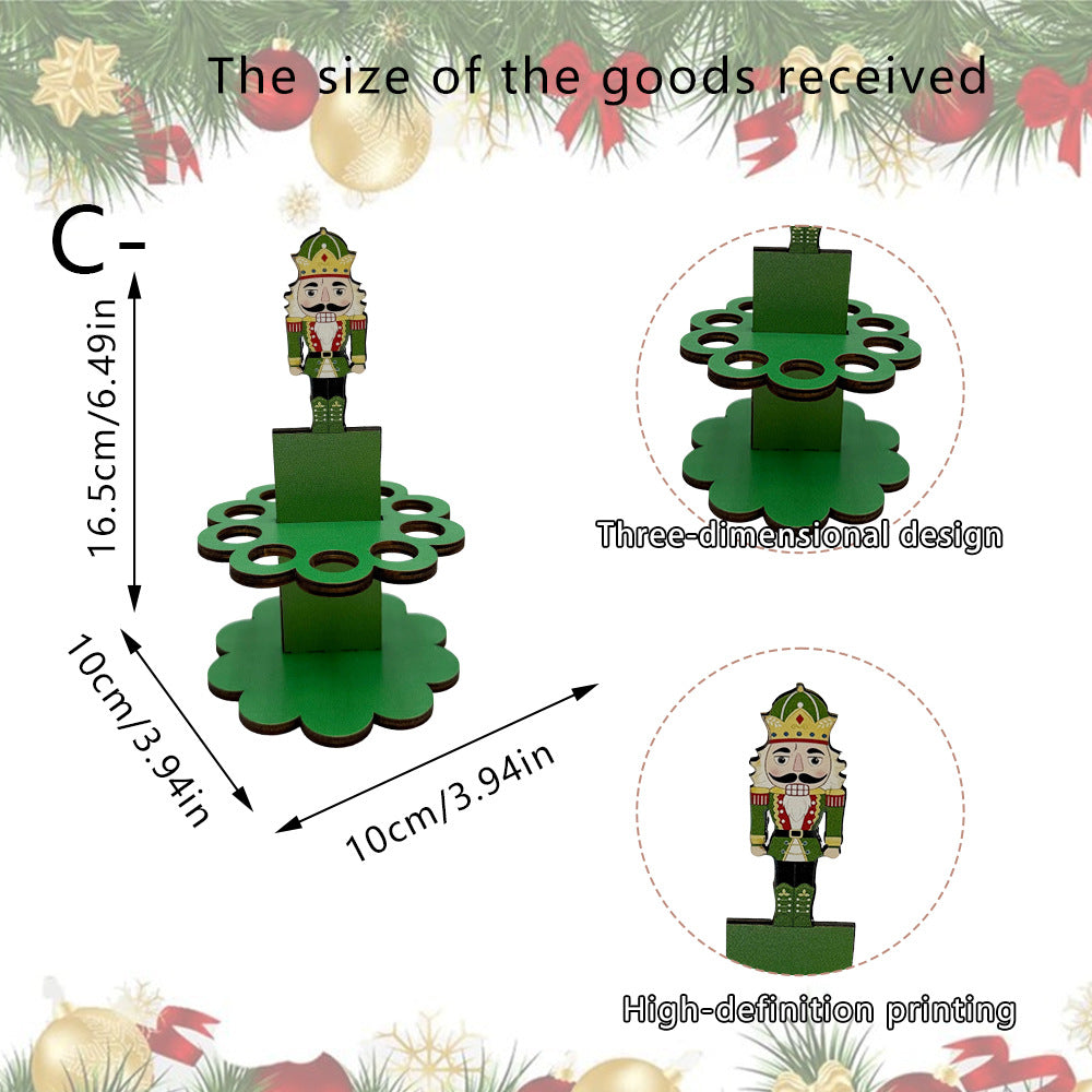 Christmas Tabletop Wooden Money Holder π