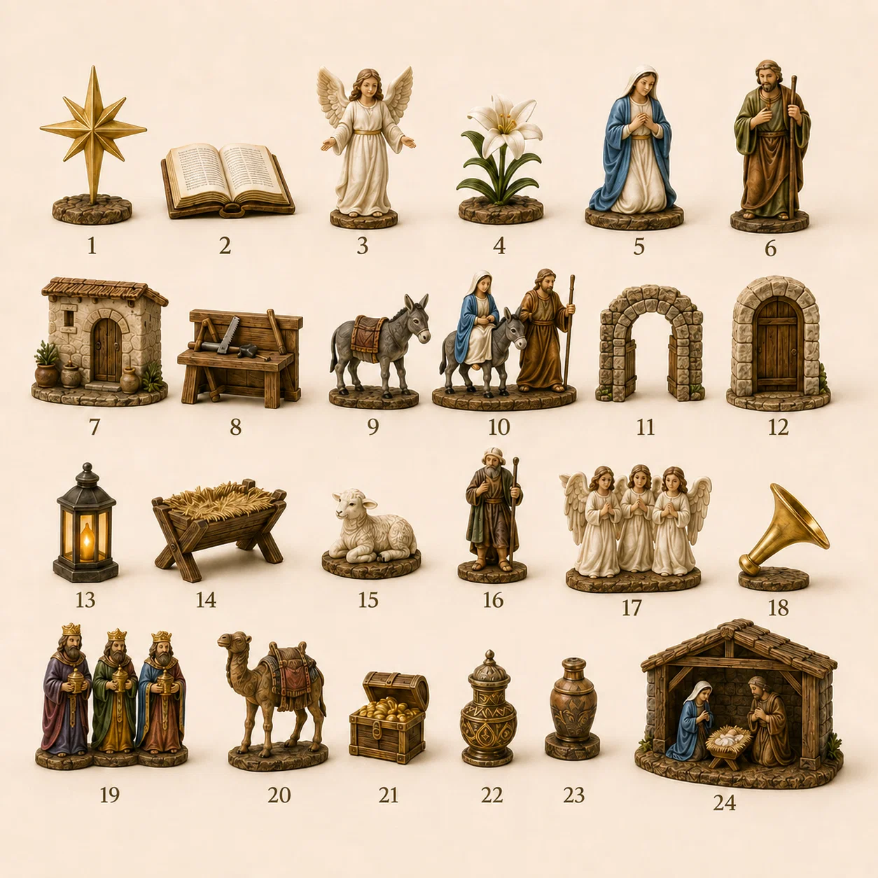 ๐๐บ๐ธ Limited Edition! ๐ฅ Only 250 Available! ๐The Journey to Bethlehem Advent Calendar 2026