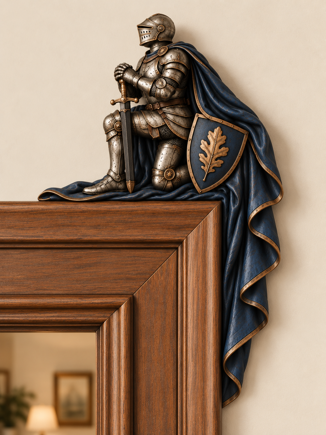 "Guardians at Our Door" β Epic Medieval Knight Door Frame Decor Set π‘οΈπ°