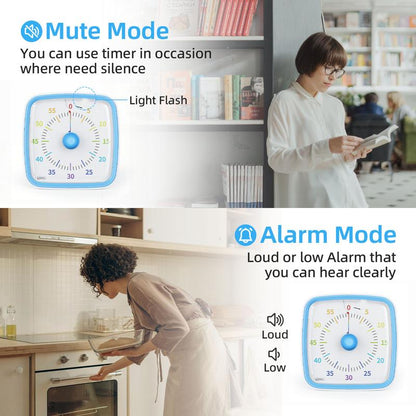 ⏰Limited 50% Discount！Cute Cartoon Visual Timer For Kids Time Management