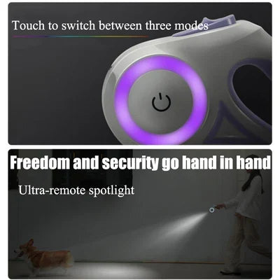 🐶Retractable Luminous Dog Leash✨