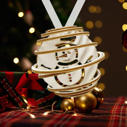 3D Spiral Christmas Ornament Bundle