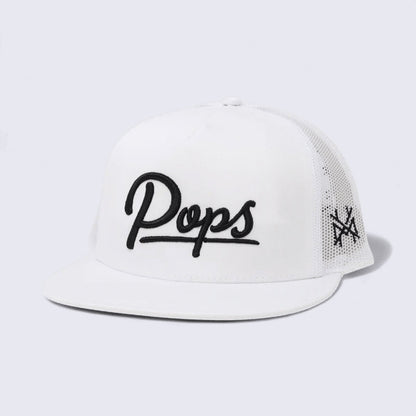 Pops Embroidered Adjustable Camo Cap