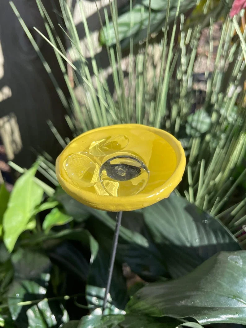 🔥Handmade Bee Watering Station, Butterfly Puddler, Hummingbird Drinking Cups