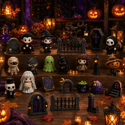 🔥🔥 Limited 50% OFF | Build Your Own Spooky Haunted House 👻 DIY Halloween Decor Kit for Endless Halloween Fun
