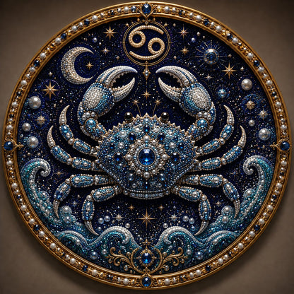 ♈12 Zodiac Signs Pearl Art Kit 🌙Buy 2+ Get Free Shipping