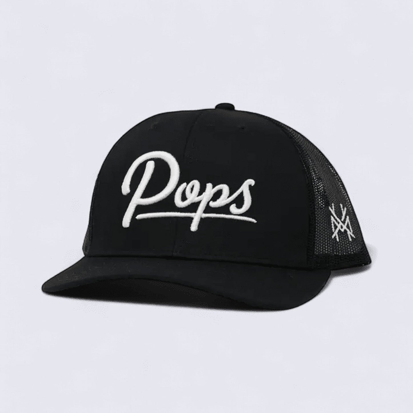 Pops Embroidered Adjustable Camo Cap