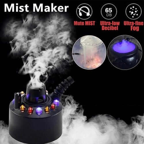 🎃12 LED light Ultrasonic Mist Maker Fogger💥Buy 2 Free Shipping💥