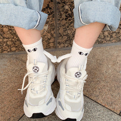 🔥 Hand In Hand Magnetic Holding Hands Socks 💕