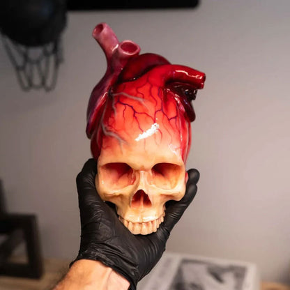 Heart Skull