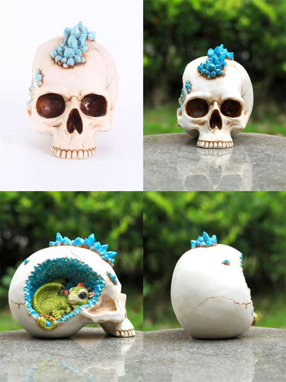 🔥Last Day Sale-💀Skull Statue for Home Decor
