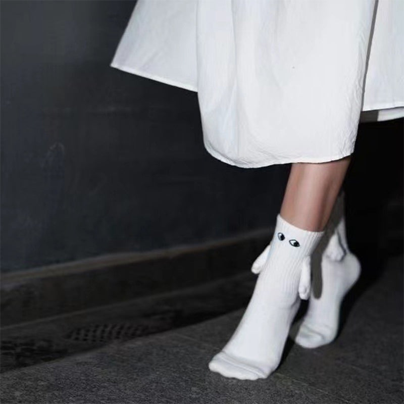🔥 Hand In Hand Magnetic Holding Hands Socks 💕