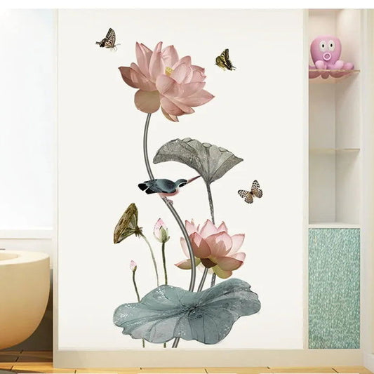 (❤HOT SALE- 49% OFF) Flower Wall Sticker Wallpaper