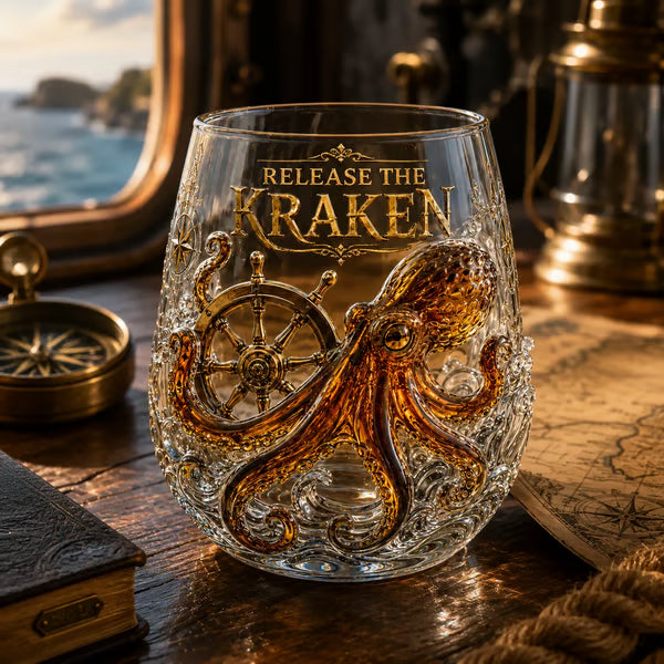 🌊Release The Kraken Pirate Glass Collection
