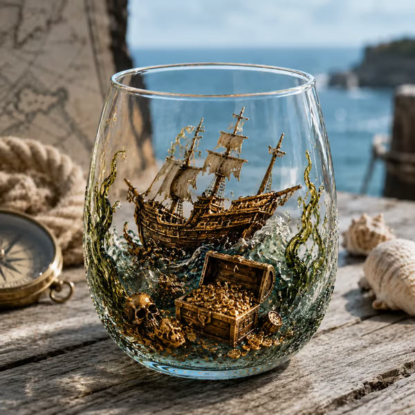 🌊Release The Kraken Pirate Glass Collection