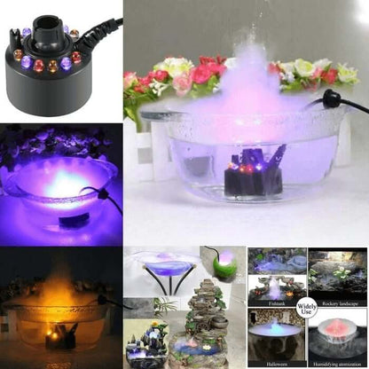 🎃12 LED light Ultrasonic Mist Maker Fogger💥Buy 2 Free Shipping💥
