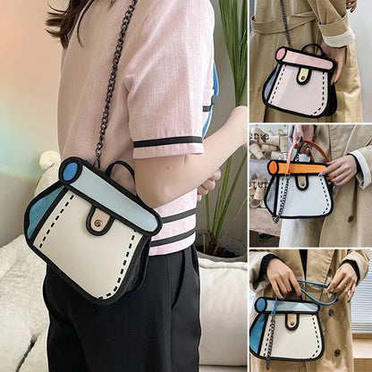 🎅Best Christmas Gift 🎁2D Cartoon Handbag👜