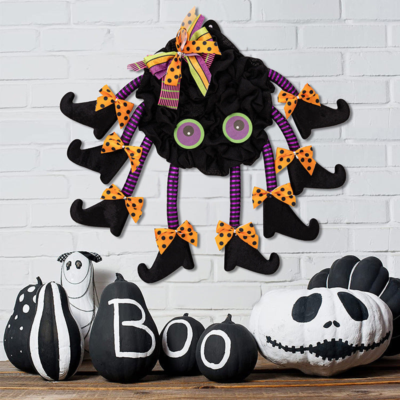 🕷Halloween Multi-legged Spider Door Decor