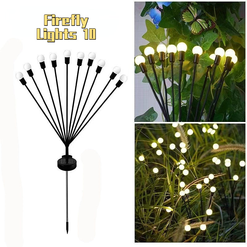 🔥🔥Summer Sale -49% OFF - 🎇 Firefly Solar LED Night Light For Patio Decor