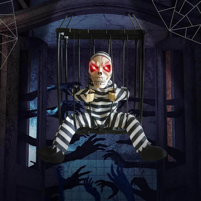 👻🎃Early Halloween Sale☠️ - Glowing Motion Skeleton Prisoner