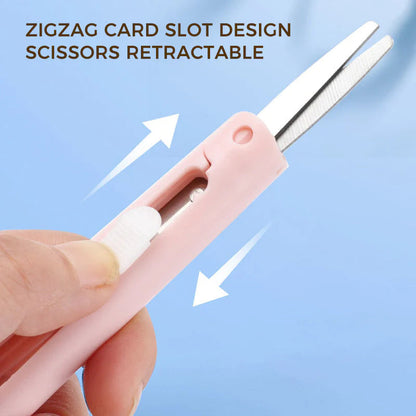 ✂️Mini Folding Pen Scissors Graving Knife for Kids👼-Buy 1 Get 1 Free