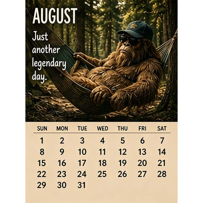 🦶2027 Bigfoot's Daily Life Calendar
