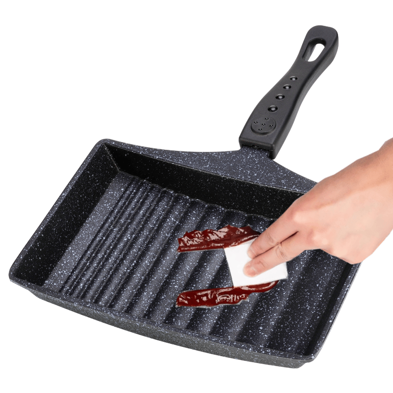 🍳Wave Bottom Egg Rolling Pan 🔥
