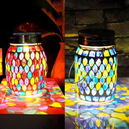 Solar Mosaic Waterproof Night Lanterns