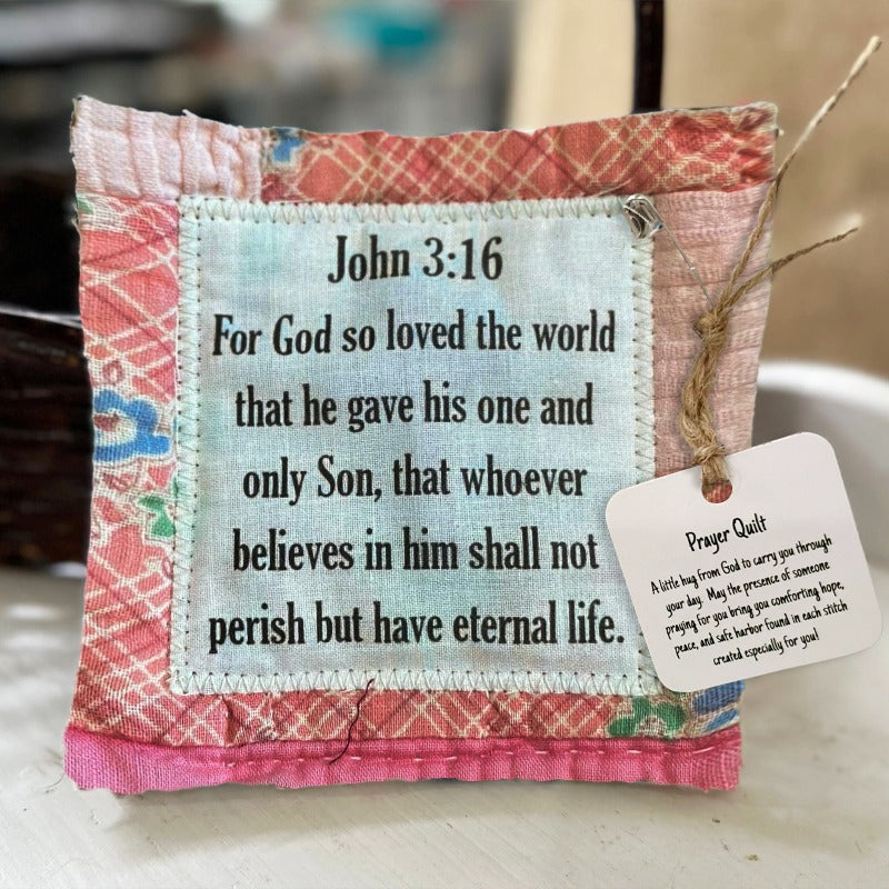 💖🎁2026 Mother's Day Gifts 50% Off--✝️Prayer Quilt with cross inside🥰