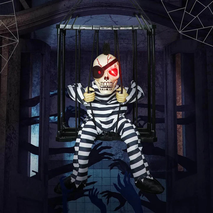 👻🎃Early Halloween Sale☠️ - Glowing Motion Skeleton Prisoner