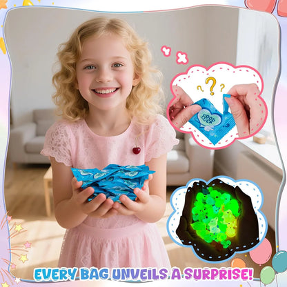 🏆 Bestseller ⏰Mini Glow in The Dark Animal Resin Models