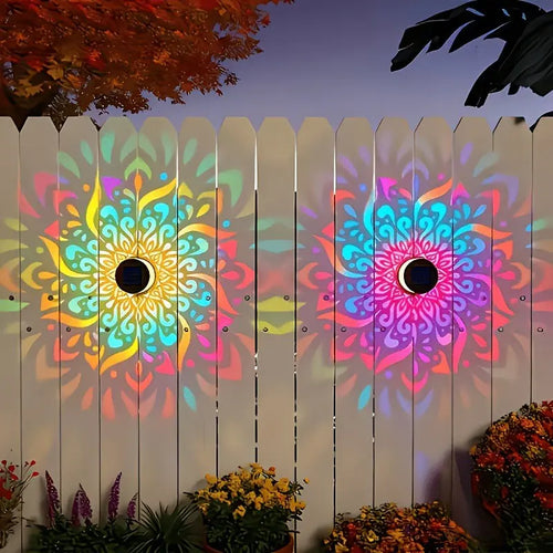 🔥Solar-Powered Mandala Projector Light