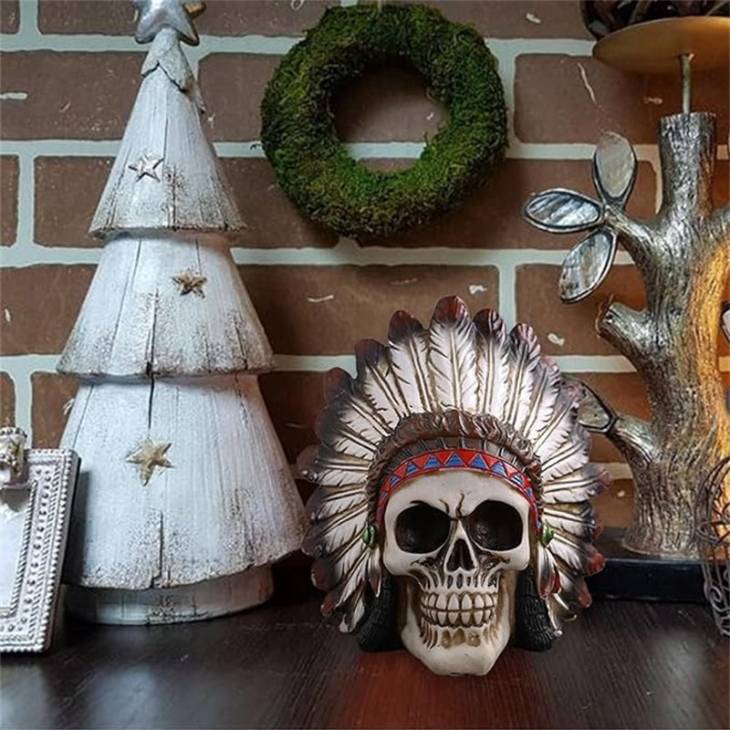 🔥Last Day Sale-💀Skull Statue for Home Decor
